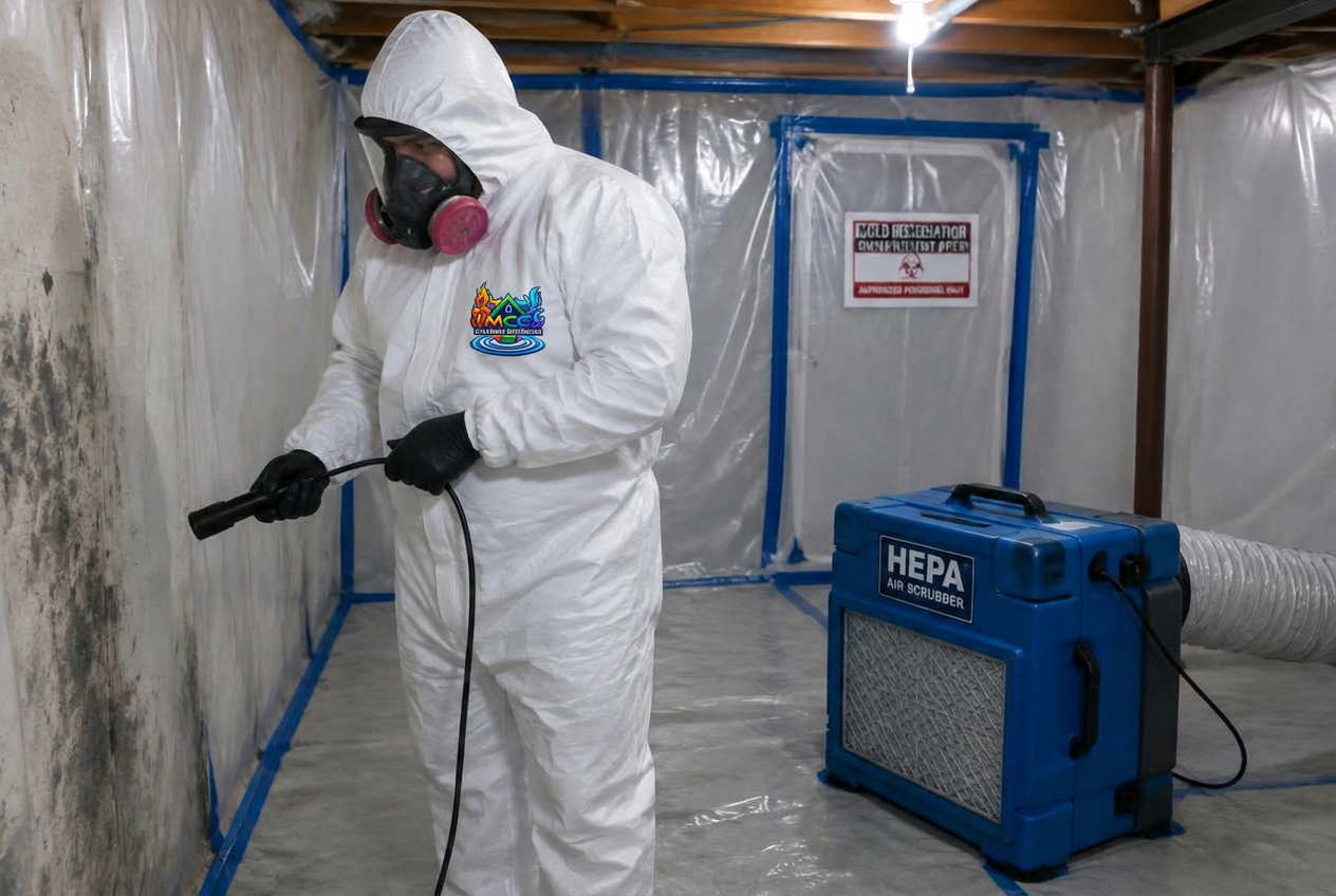 Mold Mitigation equipment and restoration work